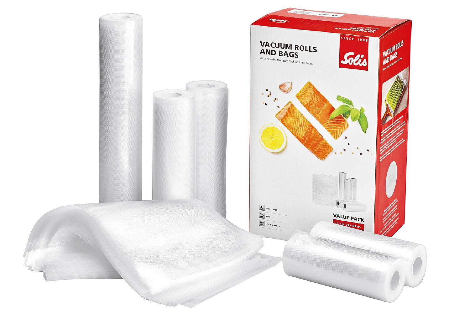 Solis Vakuumierfolien und Beutel Value Pack 55 teilig