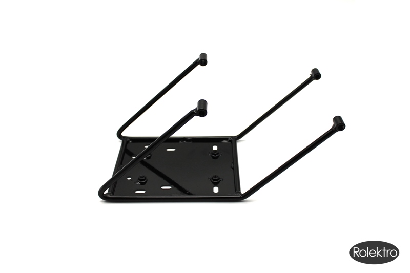 Rolektro Halter für Korb hinten, schwarz, Fun20V2