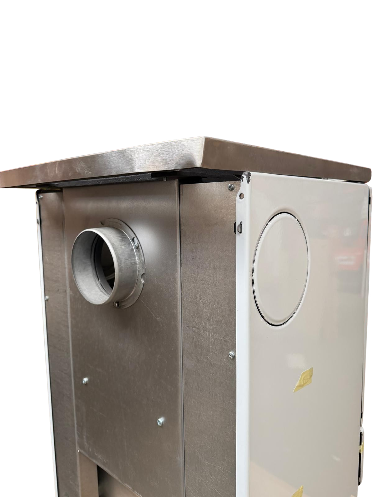 B-Ware Wamsler Küchenherd K155S weiß Stahlkochfeld