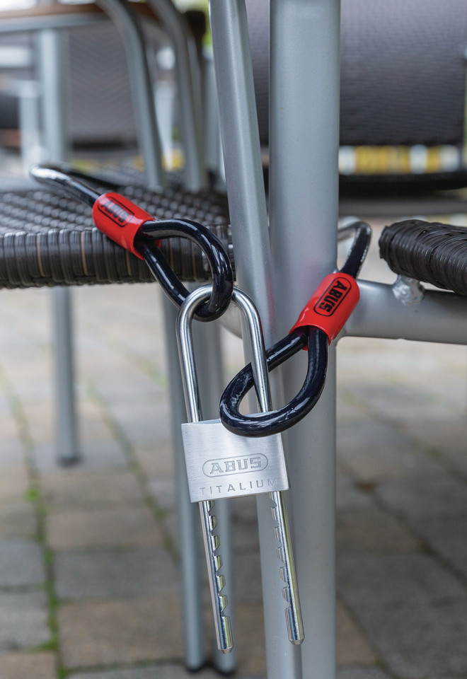 ABUS Vorhängeschloss TITALIUM™ 64TI/40 Twins B/SB