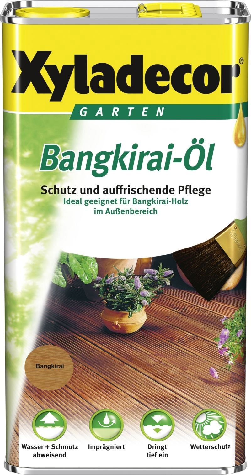 XYLADECOR Bangkirai-Öl 5 L / Holzpflege / Holzschutz