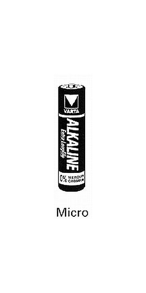 Batterie Micro Alkaline Varta