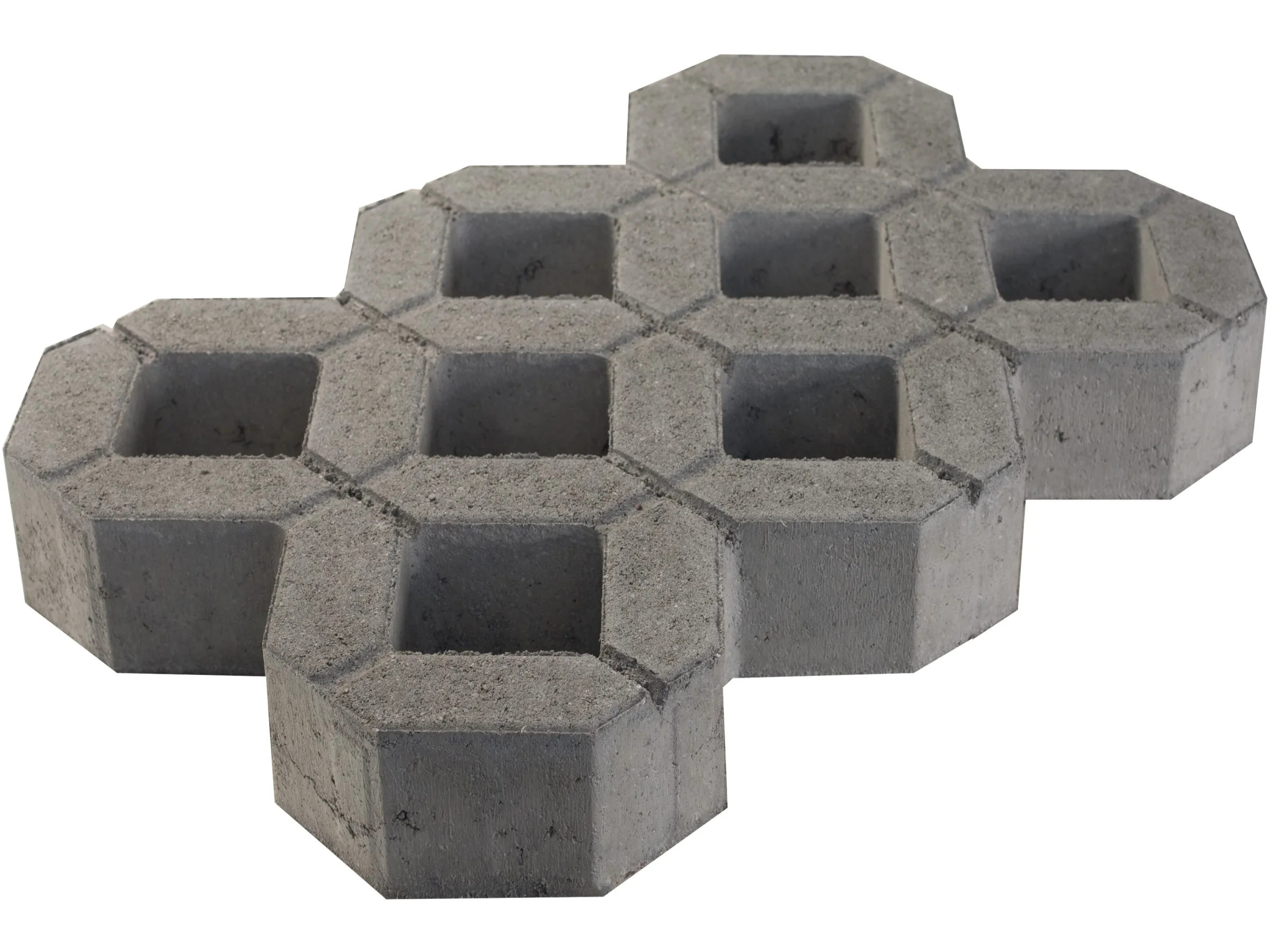 EHL Rasengitterstein Beton Grau 61 cm x 41 cm x 8 cm
