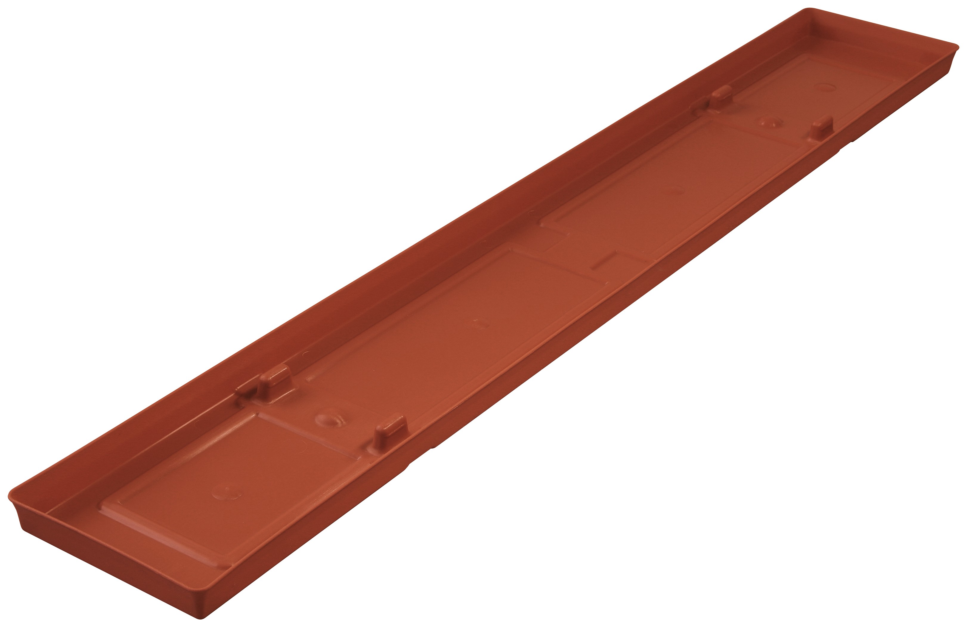 Blumenkasten Untersetzer Toscana 100 cm terracotta