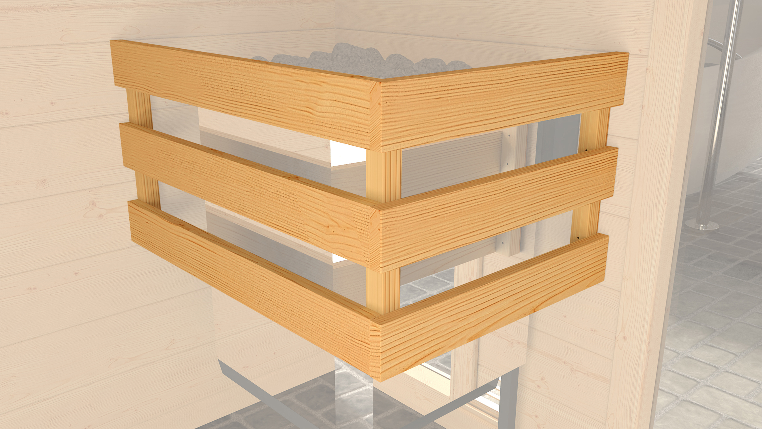 Weka Massivholz Sauna TURKU 1 GT Sparset OS