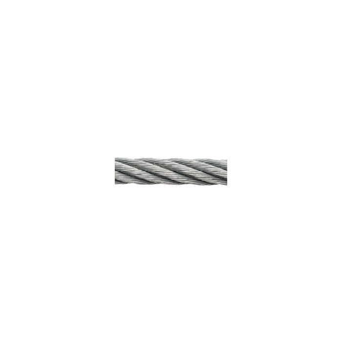 Edelstahldrahtseil 4 mm 7 × 7, V4A, Meterware