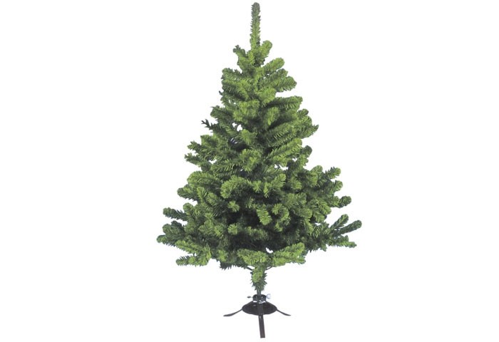 Künstlicher Weihnachtsbaum / Tannenbaum Deutsche Fichte mit Fuss 120cm