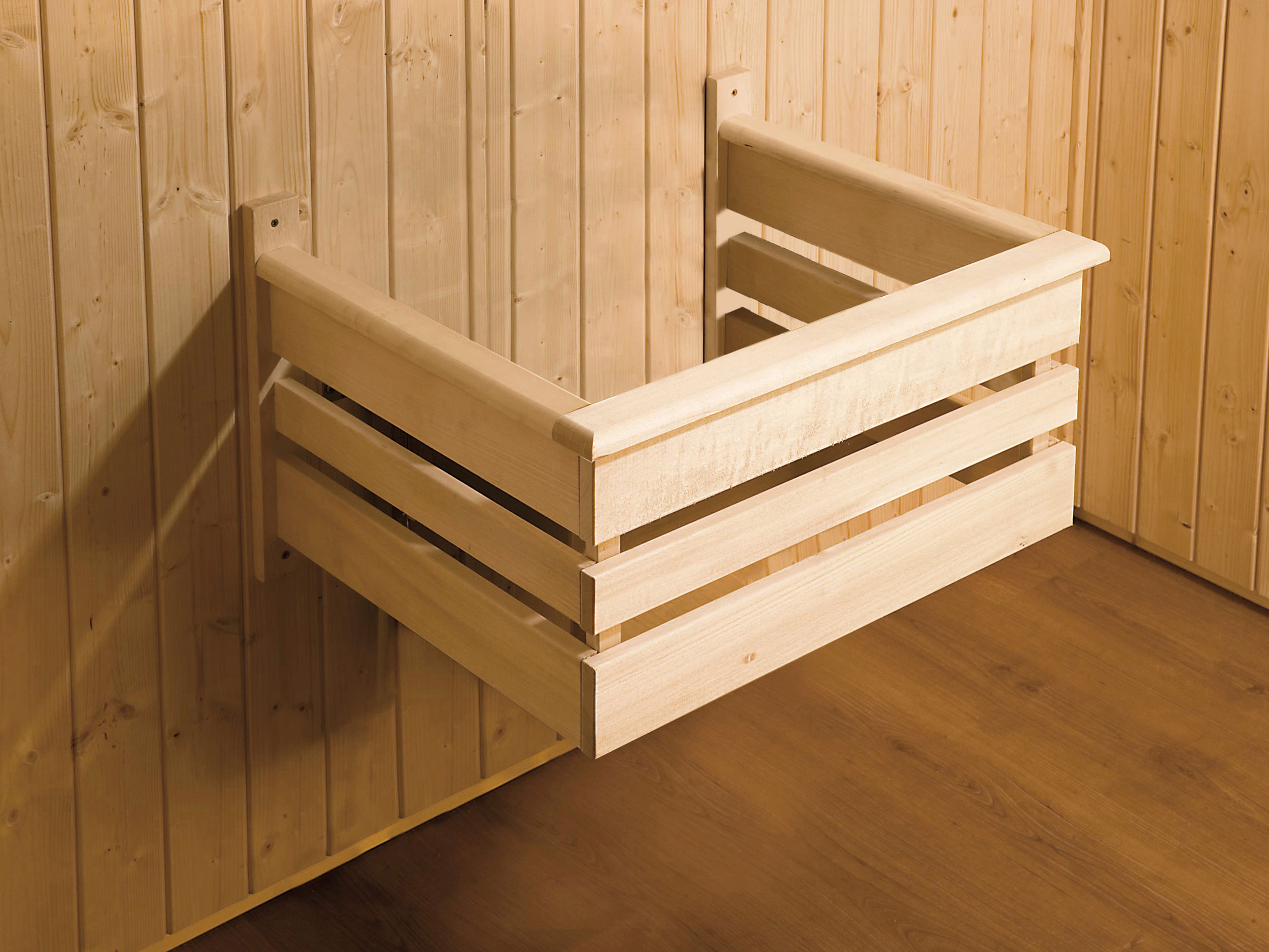 Weka Sauna Varberg 3 GTF Trend weiß Weka Sauna Varberg 3 GTF Trend weiß