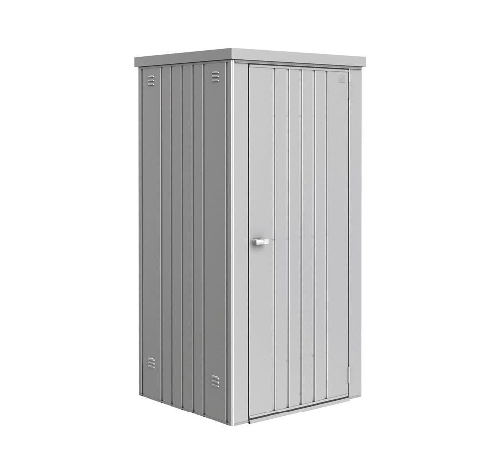 Biohort Geräteschrank 90 silber-metallic 93x83x182,5cm Biohort Geräteschrank 90 silber-metallic 93x83x182,5cm