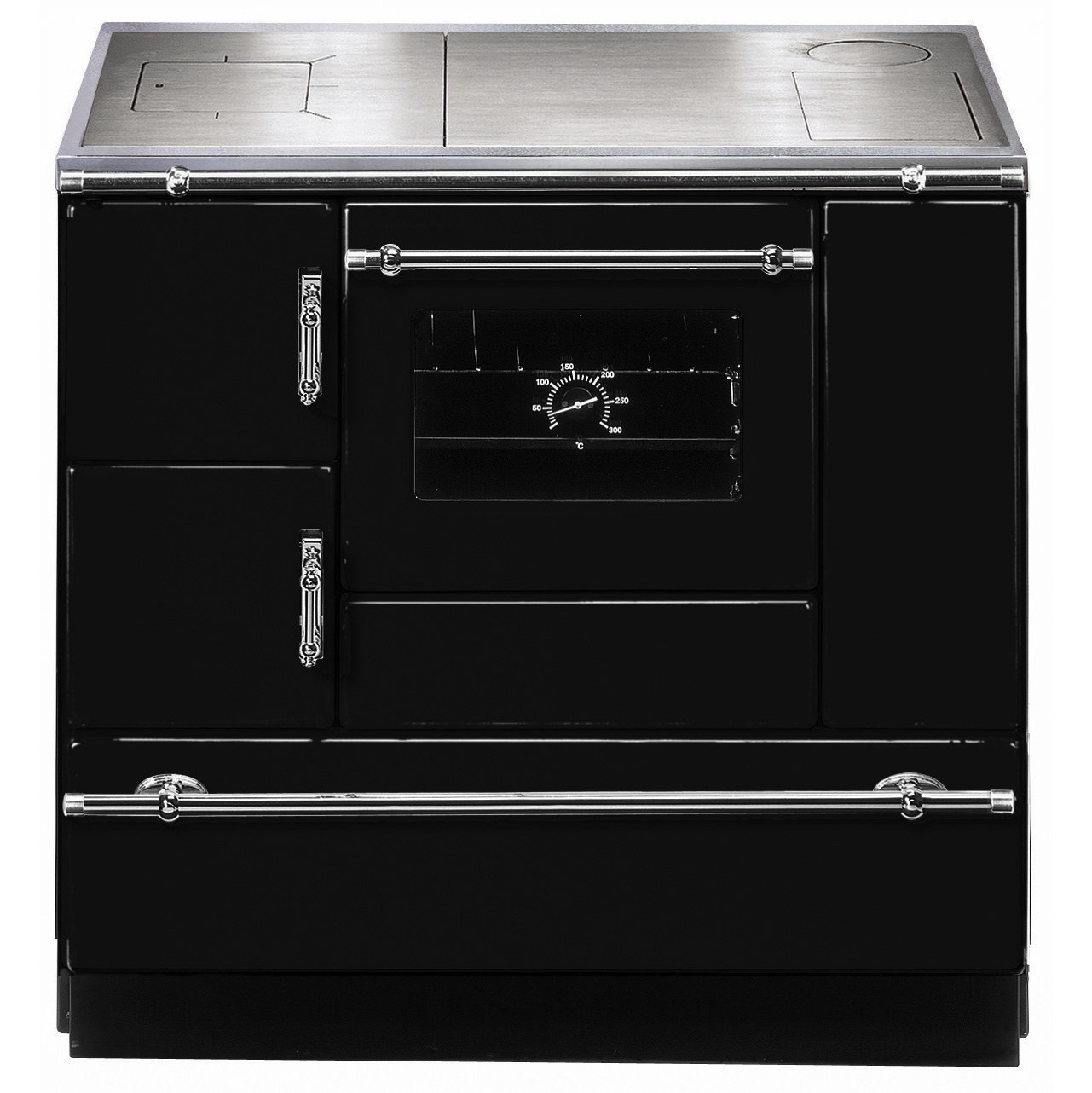 Wamsler K 138 CL 91 cm schwarz, rechts, Stahlplatte