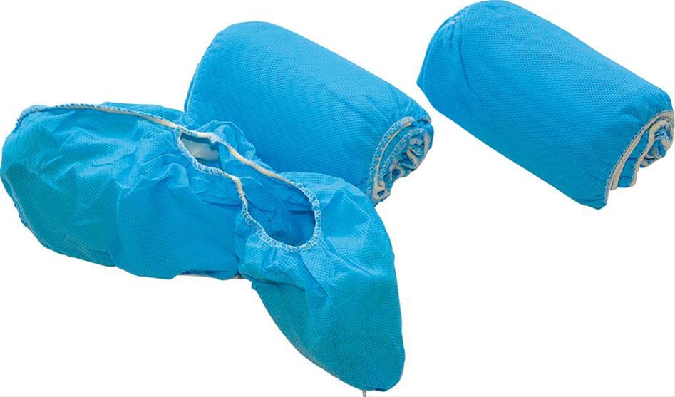 Überziehschuheblau elastischer Gummizug