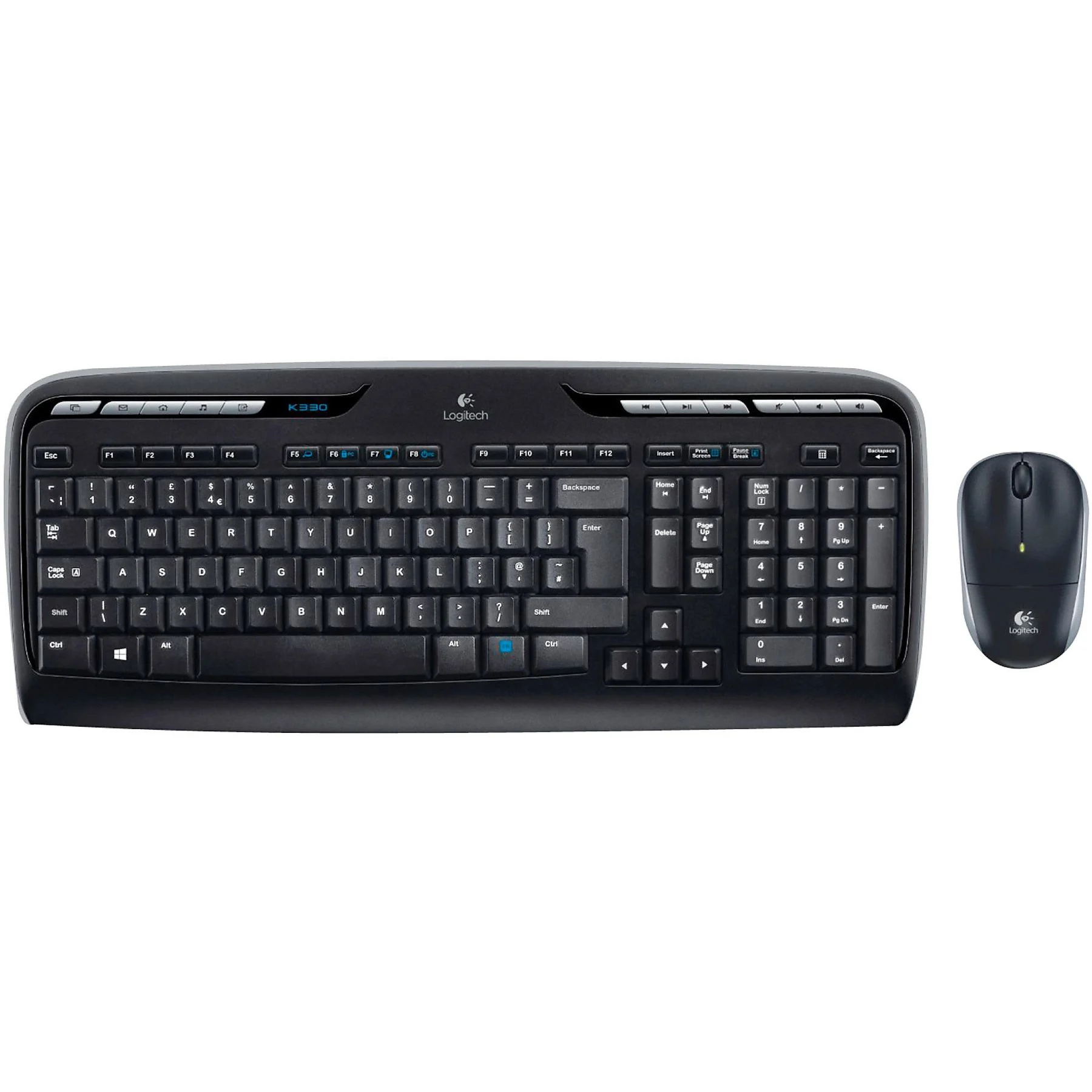 Logitech MK330 Wireless Combo – Kabellose Tastatur & Maus, QWERTZ