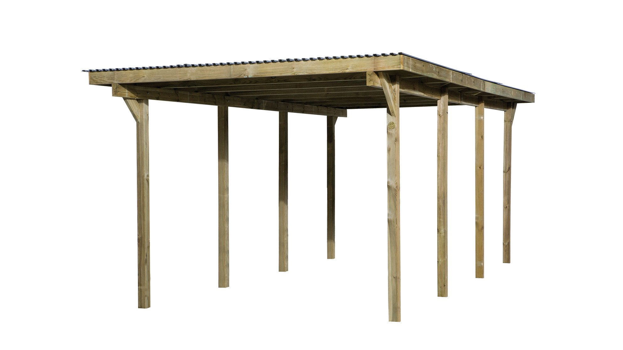 weka Einzelcarport 606 Gr.2
