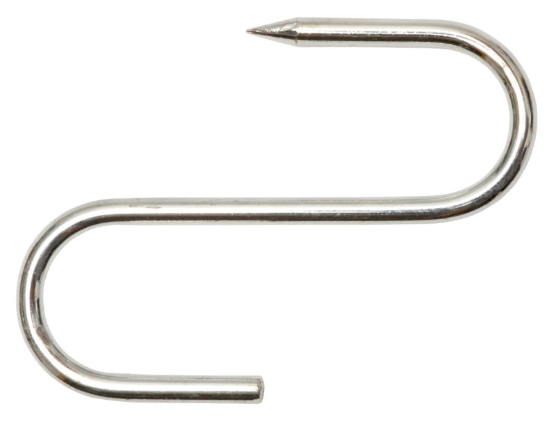 Fleischerhaken 80 mm, Stahl verzinnt, 2 Stück