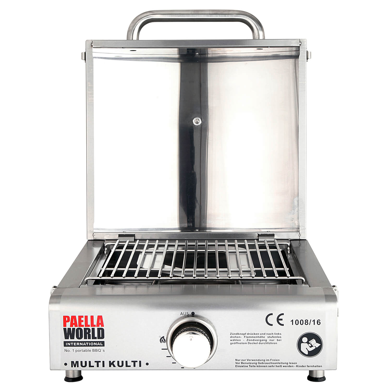 All'Grill® Gasgrill MULTI-KULTI mit Zündsicherung
