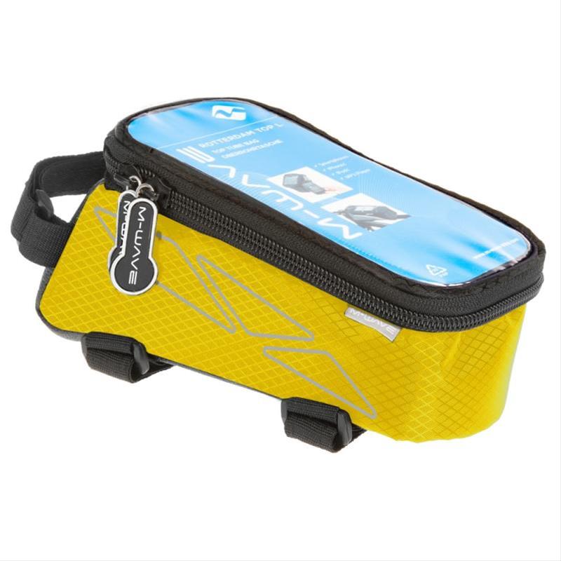 Oberrohrtasche 'M-Wave Rotterdam Top L' gelb