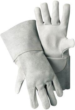 Schweißerhandsch.m. Spaltleder,Typ 10, 35 cm,Gr.10