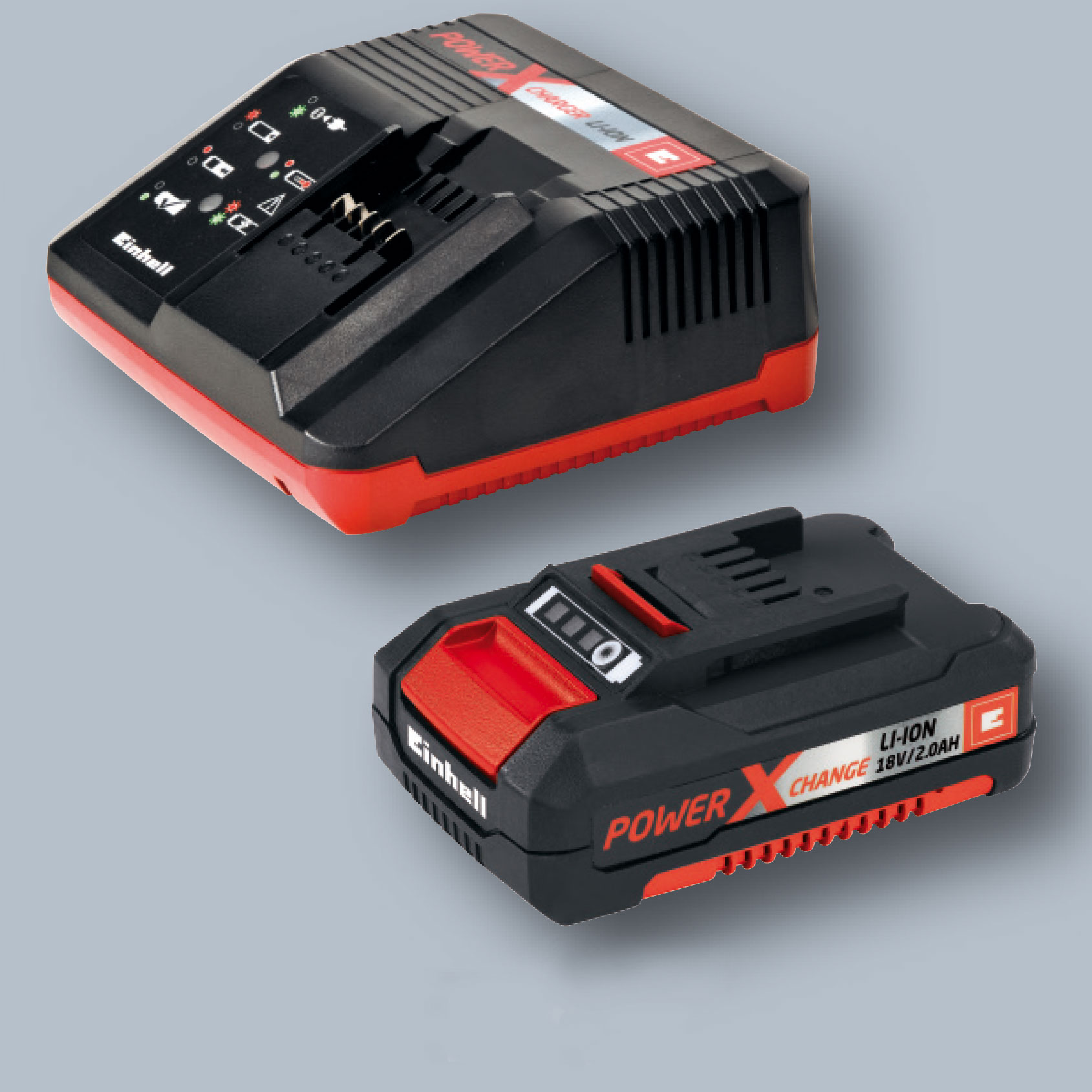Einhell Akku-Laubbläser GE-CL 18 Li E Kit Power X-Change mit 2Ah Akku