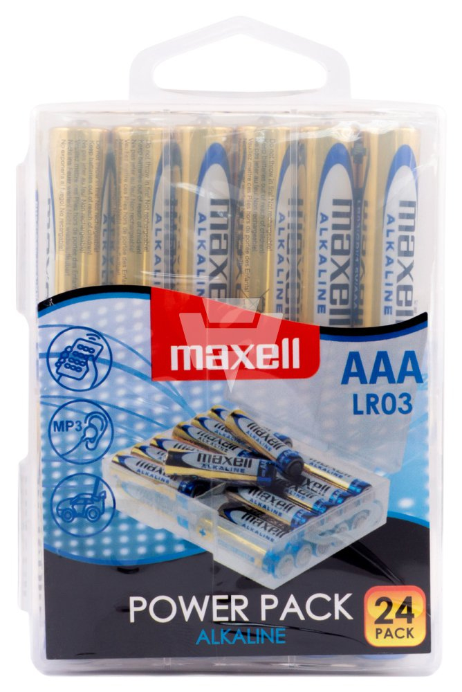 Maxell LR03 Alkaline Micro 24er Set