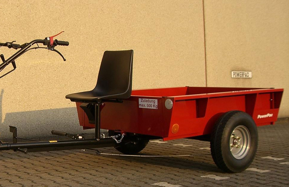 Powerpac Anhänger für Einachser Basismodul KAM5 Nutzlast 500kg