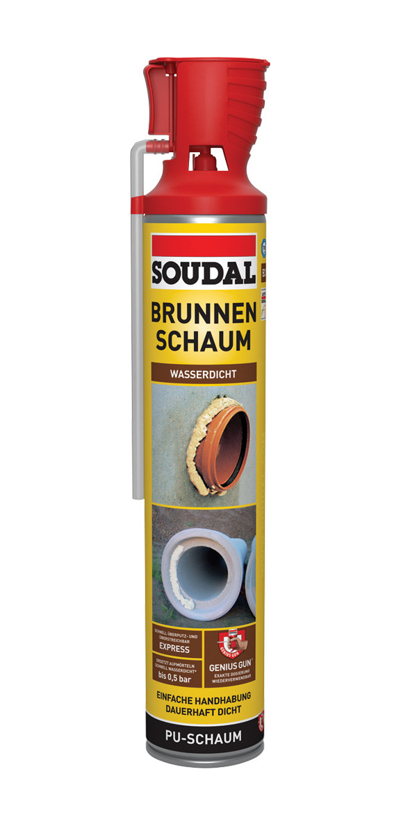 SOUDAL Brunnenschaum Wasserdicht Genuis 750ml