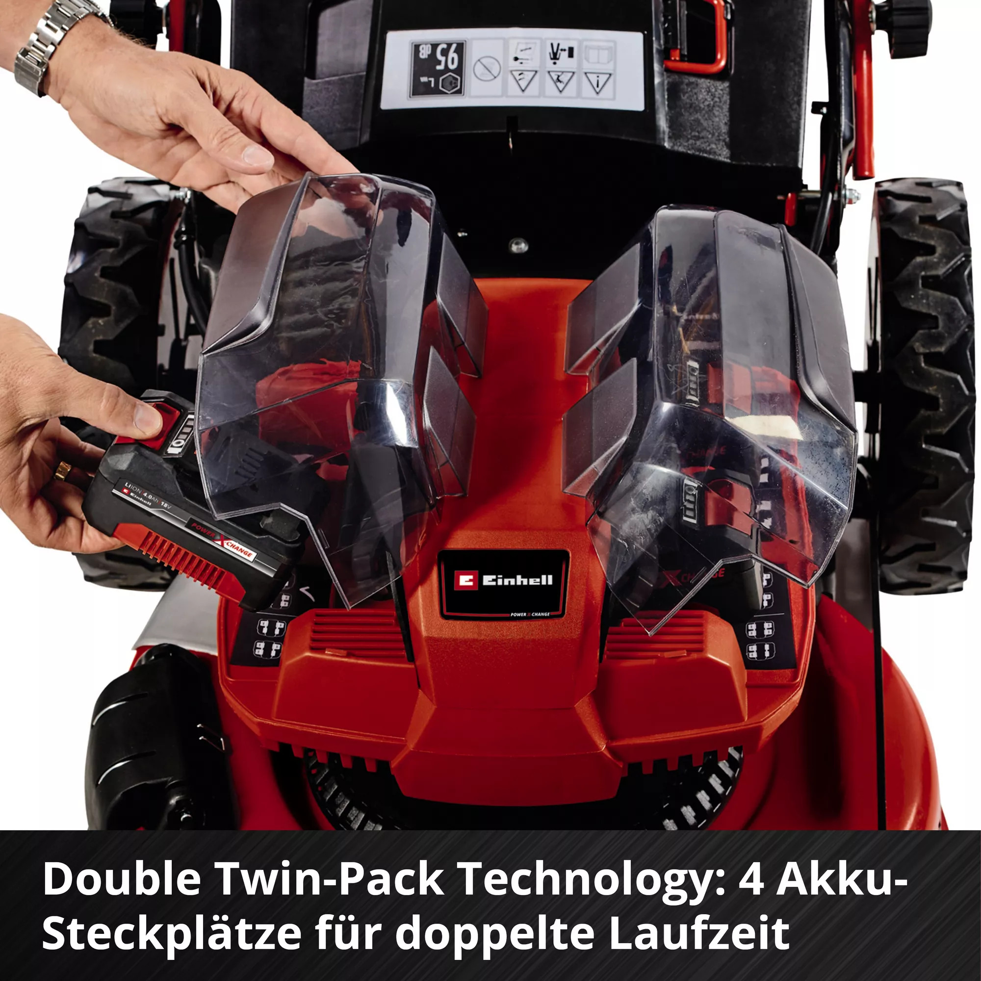 Einhell Akku-Rasenmäher GP-CM 36/47 S HW Li mit Akkus Einhell Akku-Rasenmäher GP-CM 36/47 S HW Li mit Akkus