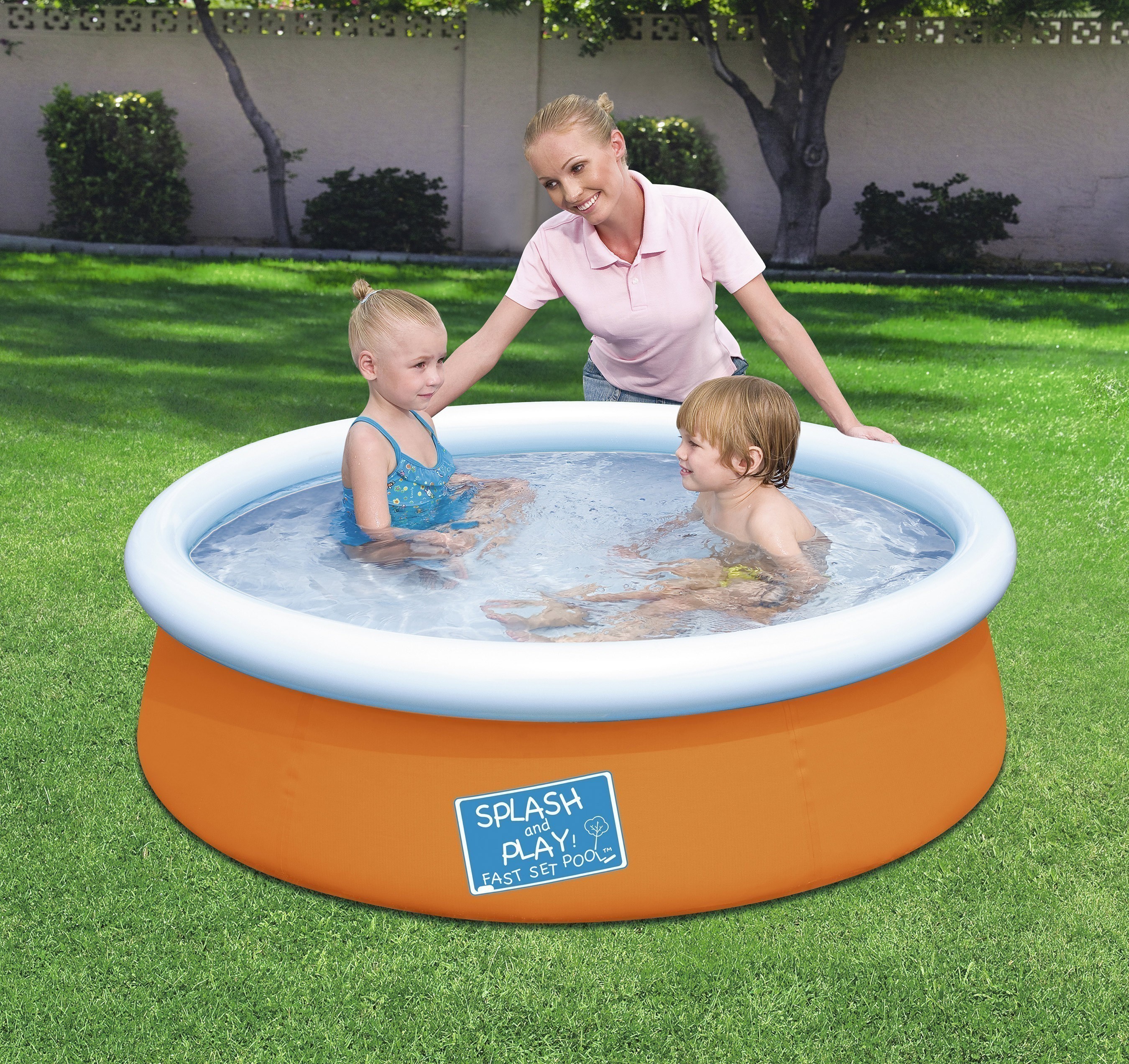 Planschbecken Bestway My First Fast Set Pool Ø152x38cm farbig sortiert