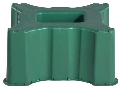 Garantia Sockel Unterstand eckig Regentonne 300 Liter eckig