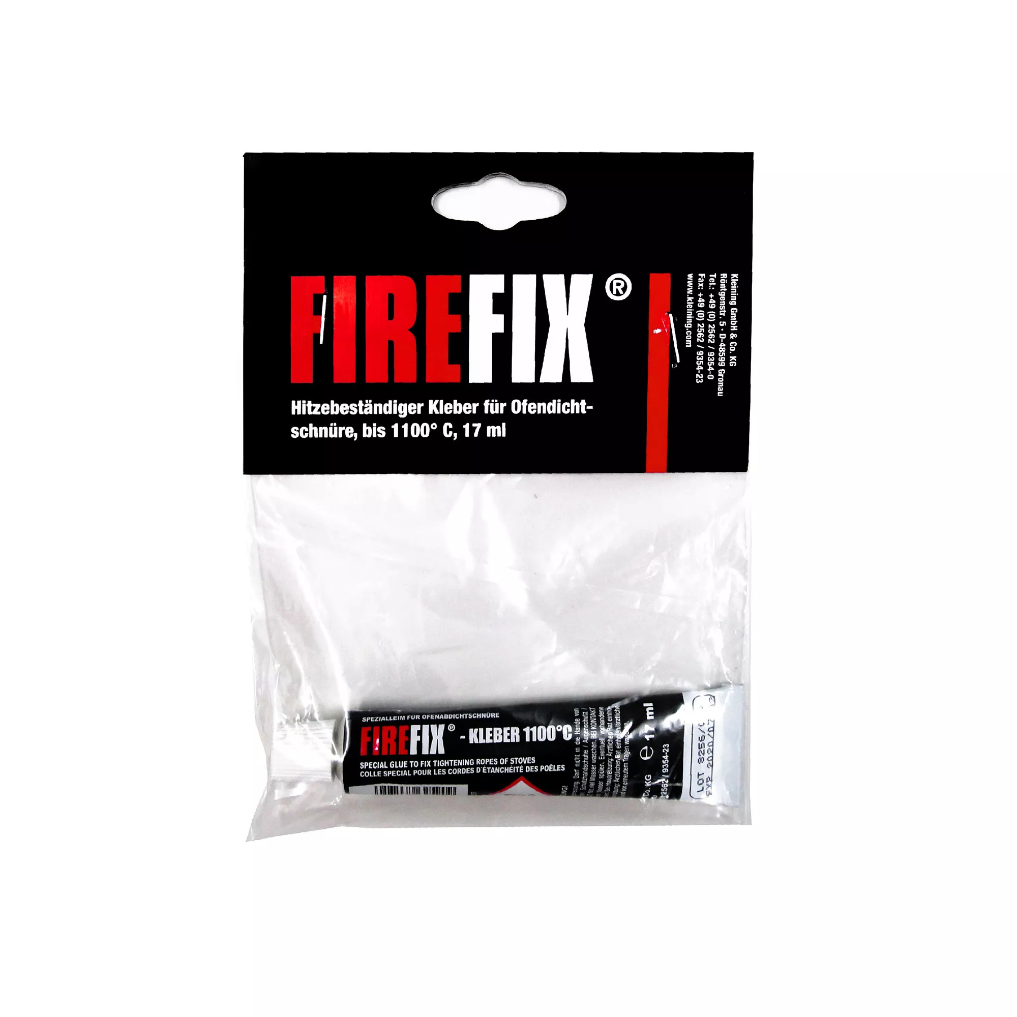 Kleber für Ofendichtschnüre 17 ml