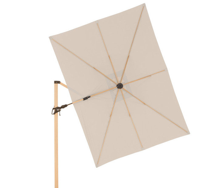Doppler Pendelschirm Alu Wood AX Ultra D820 natur 220x300cm