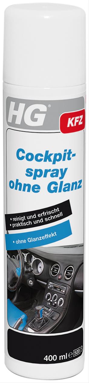 HG Cockpitspray ohne Glanz 400 ml