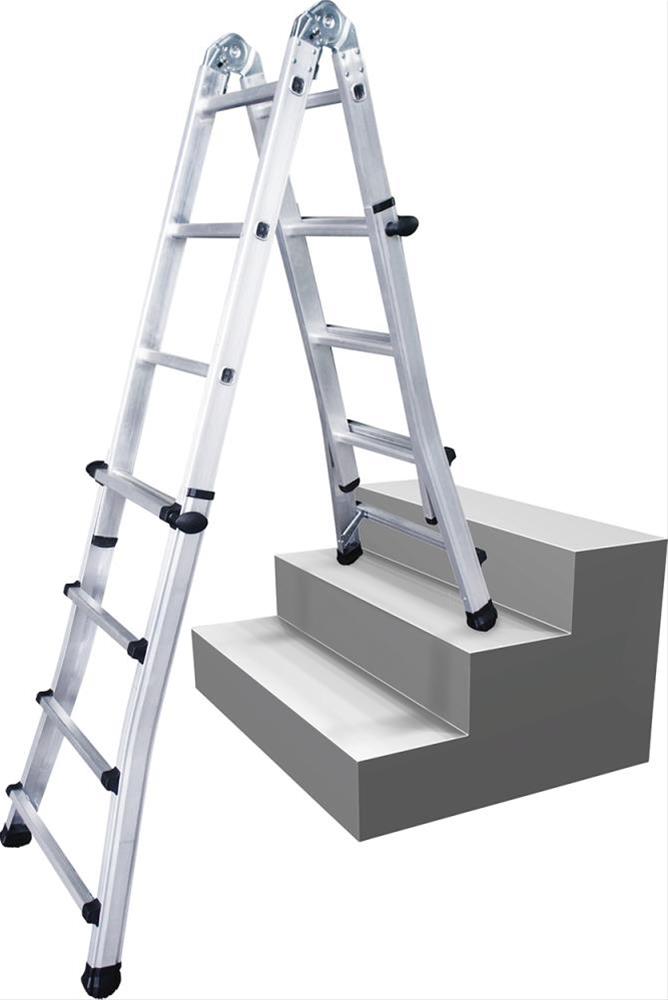Vielzweck-Teleskopleiter 4,10m 12,0kg