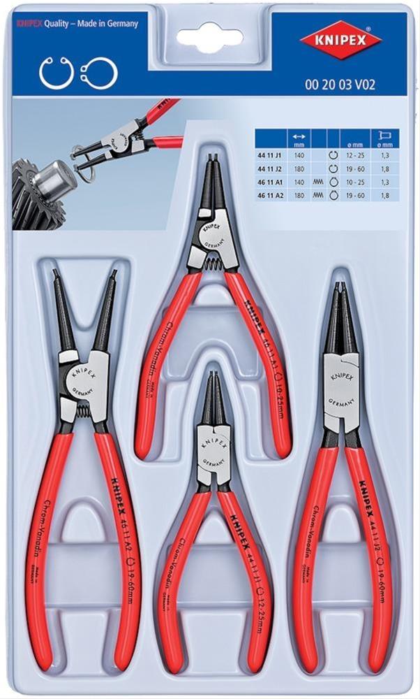 Sicherungsringz.-Set 4tlg.Schaummodul Knipex