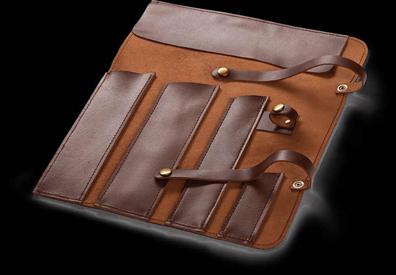 Napoleon Leder Messertasche