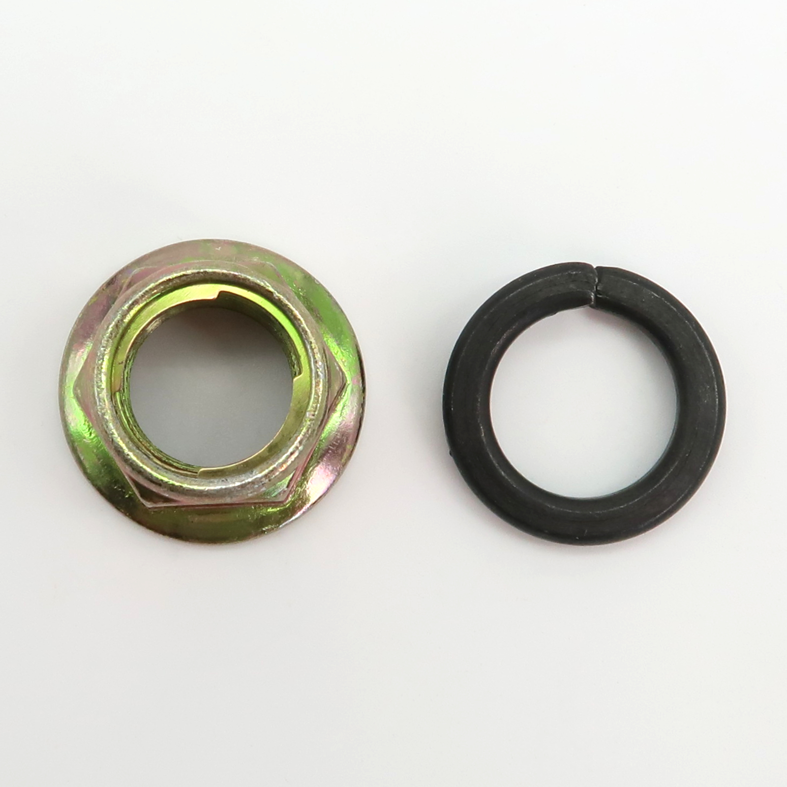 Rolektro Mutter mit Federring für Trike15/25V2/Quad15/25V2/V3/R26