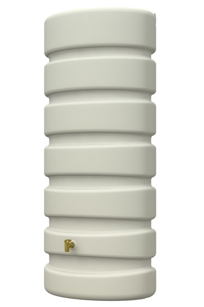 4Rain Regentonne Wandtank Classic 650 Liter sandbeige