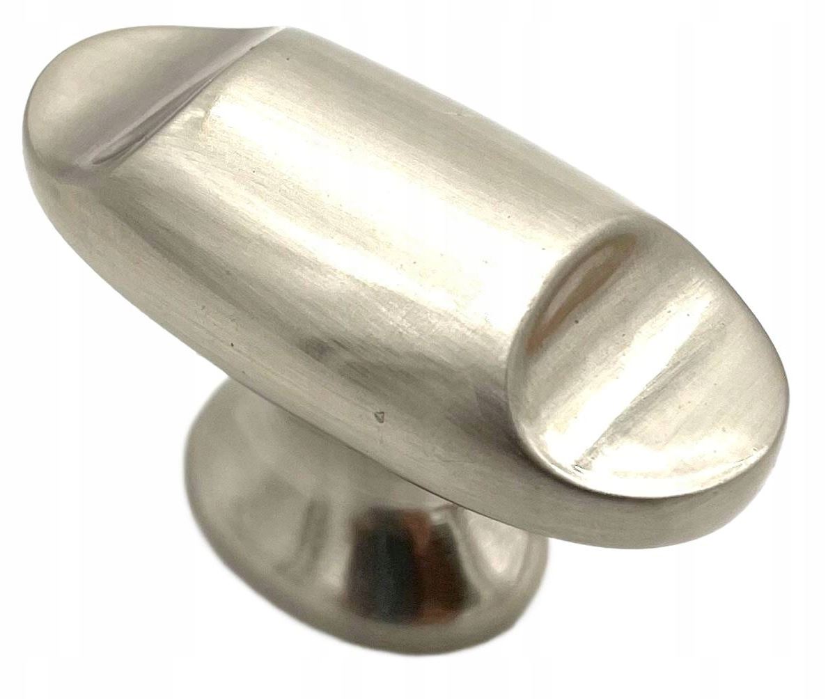 Metafranc Möbelknopf in Edelstahl-Optik – Modernes Design (37 mm) bei