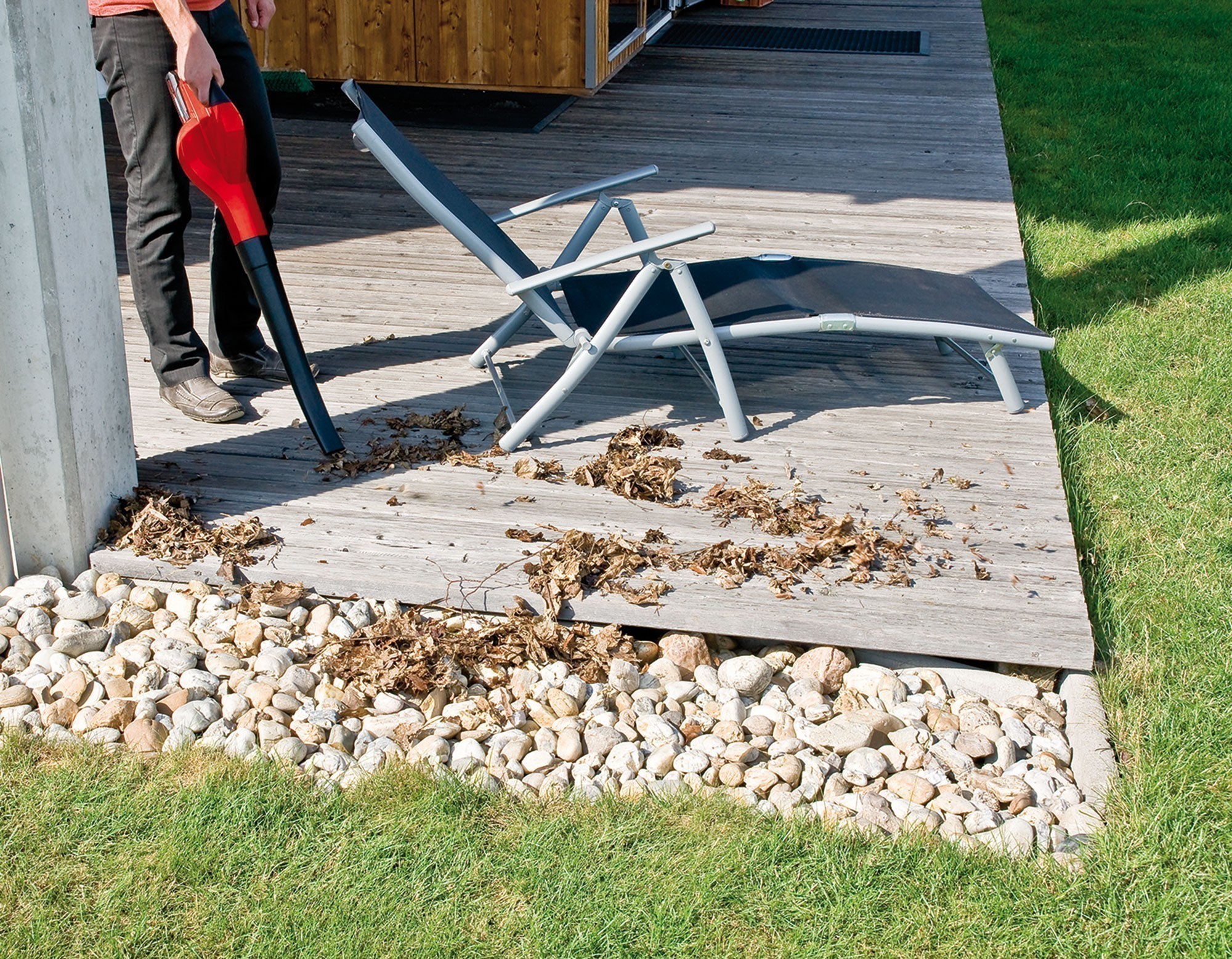 Einhell Akku-Laubbläser GE-CL 18 Li E Kit Power X-Change mit 2Ah Akku