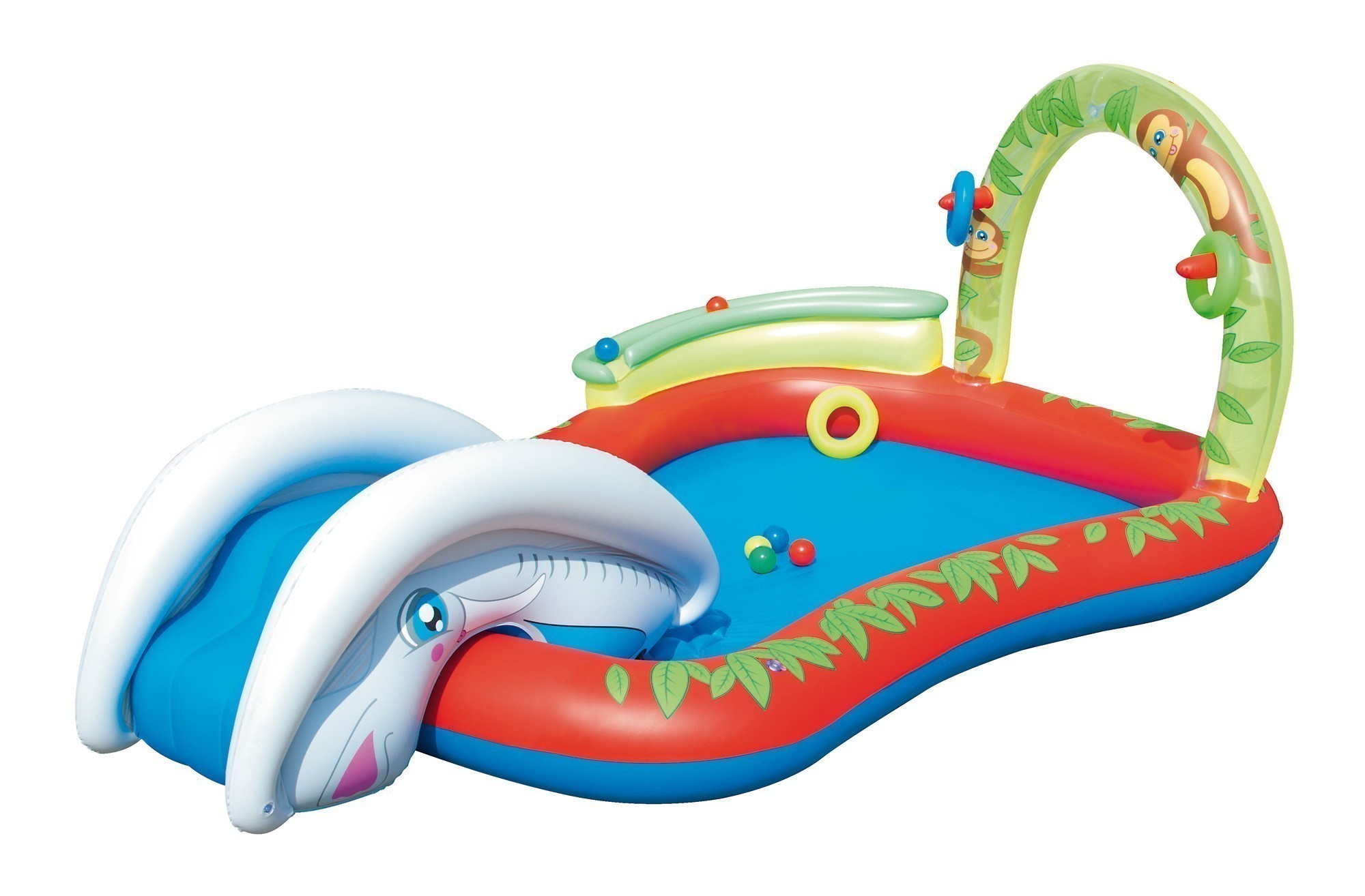 Planschbecken Bestway interaktiver Spielpool 279x173x102cm