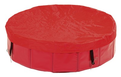 Schutzabdeckung für Hundepool / Doggy Pool Karlie 120 x 13 cm rot