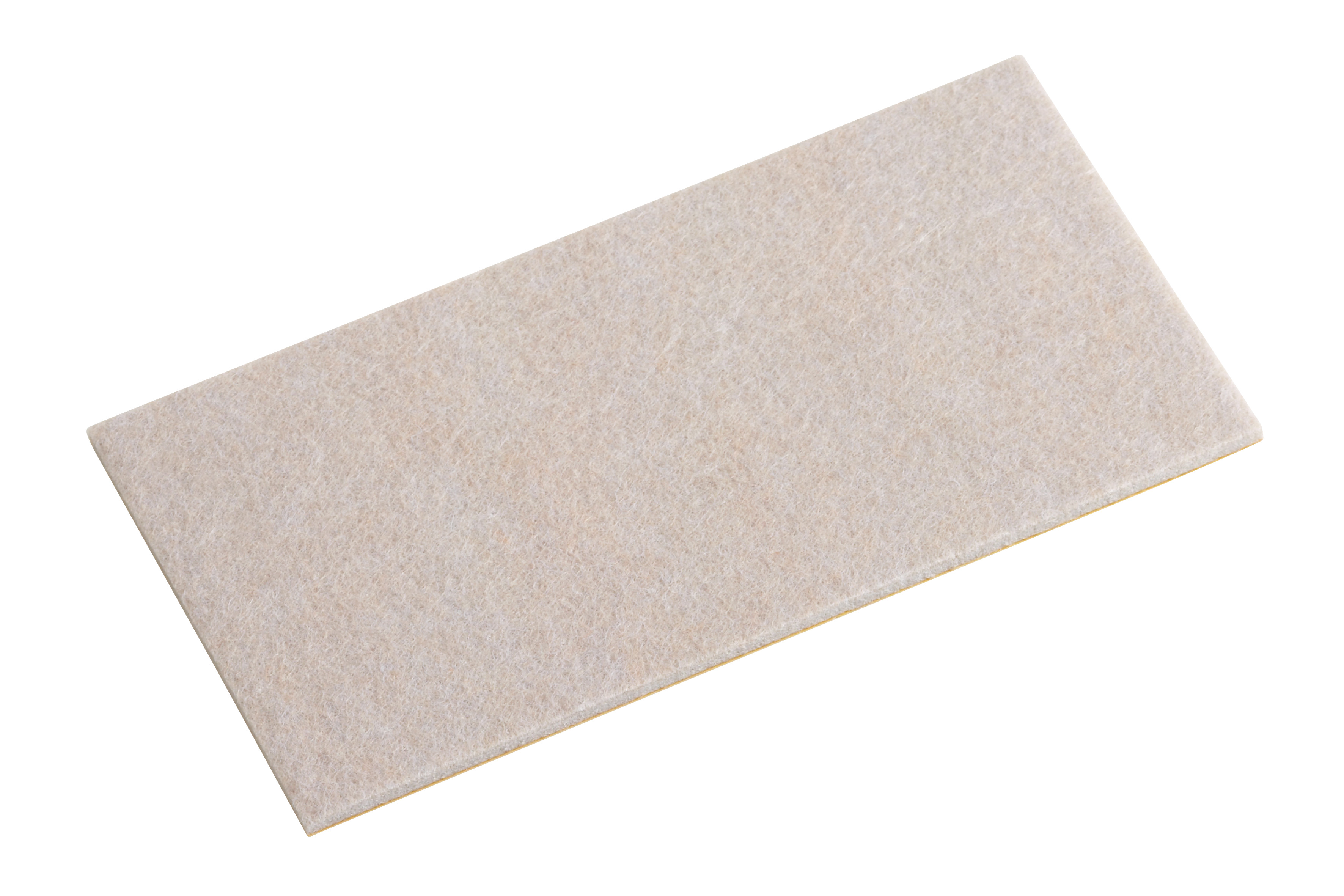 Filzzuschnitt Top Soft selbstklebend 200 × 100 mm, beige, 1 Stück