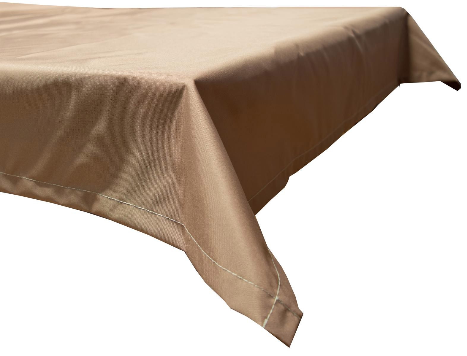 Tischdecke Beo Polyester wasserabweisend 180x130cm Des.PY303 sand bei