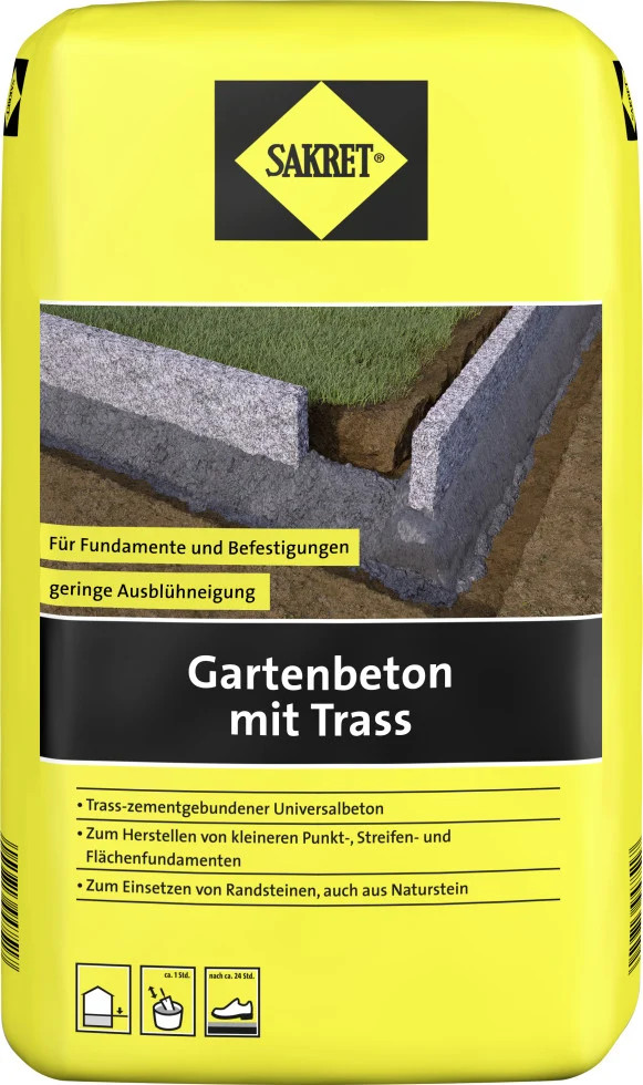 SAKRET® Gartenbeton mit Trass 30kg