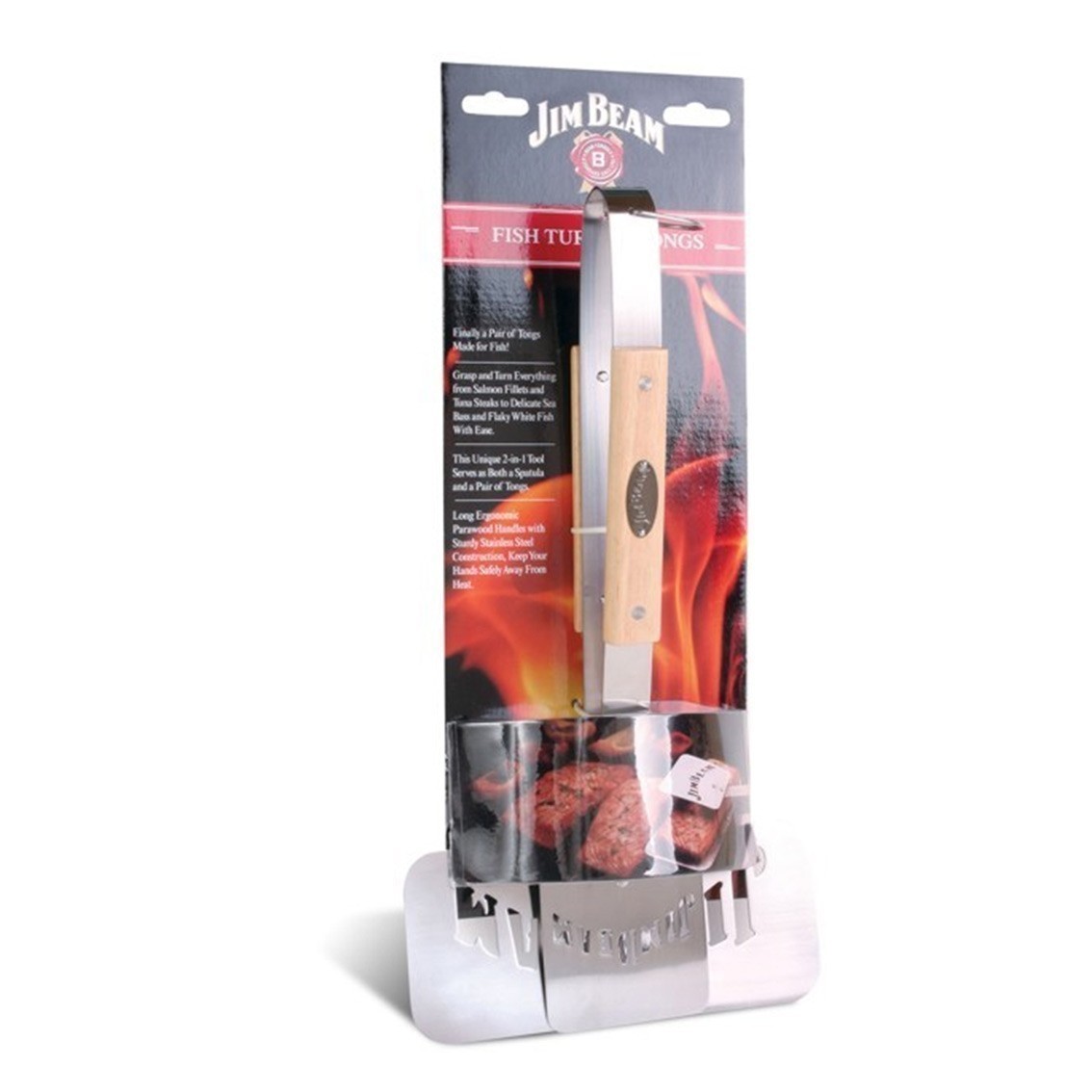 Jim Beam Grillbesteck Fischwender / Wender breit