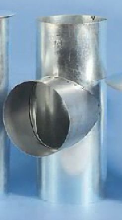 Ofenrohr / Rauchrohr T-Stück FAL Ø120mm Länge 300 mm