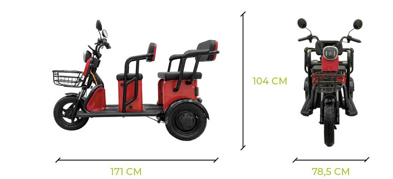 Elektromobil 3 Rad Vitale APM 5.2