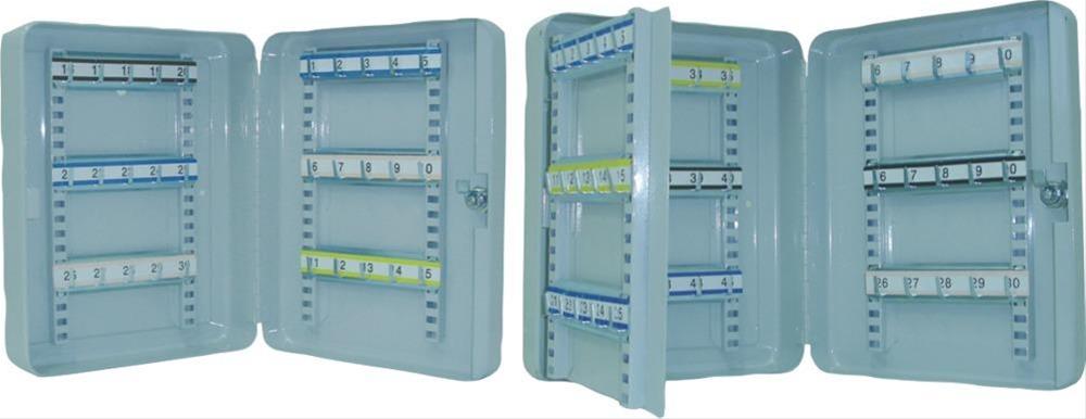 Schlüsselkassette f. 30 Schlüssel 300x240x80mm