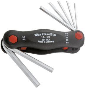 Klapphalter PocketStar 7-tlg. 6kt. SB Wiha