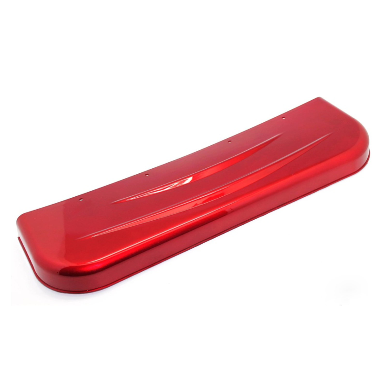 Rolektro Verkleidung, hinterm Sitz, rot lackiert für Trike25/YD