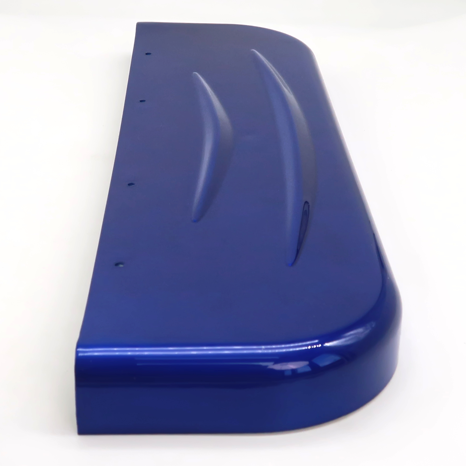 Rolektro Verkleidung, hinterm Sitz, blau lackiert für Trike25/YD